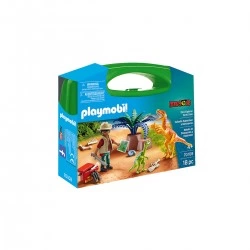 PLAYMOBIL PLAYMOBIL ΒΑΛΙΤΣΑΚΙ ΕΞΕΡΕΥΝΗΤΗΣ ΚΑΙ ΔΕΙΝΟΣΑΥΡΟΙ 70108