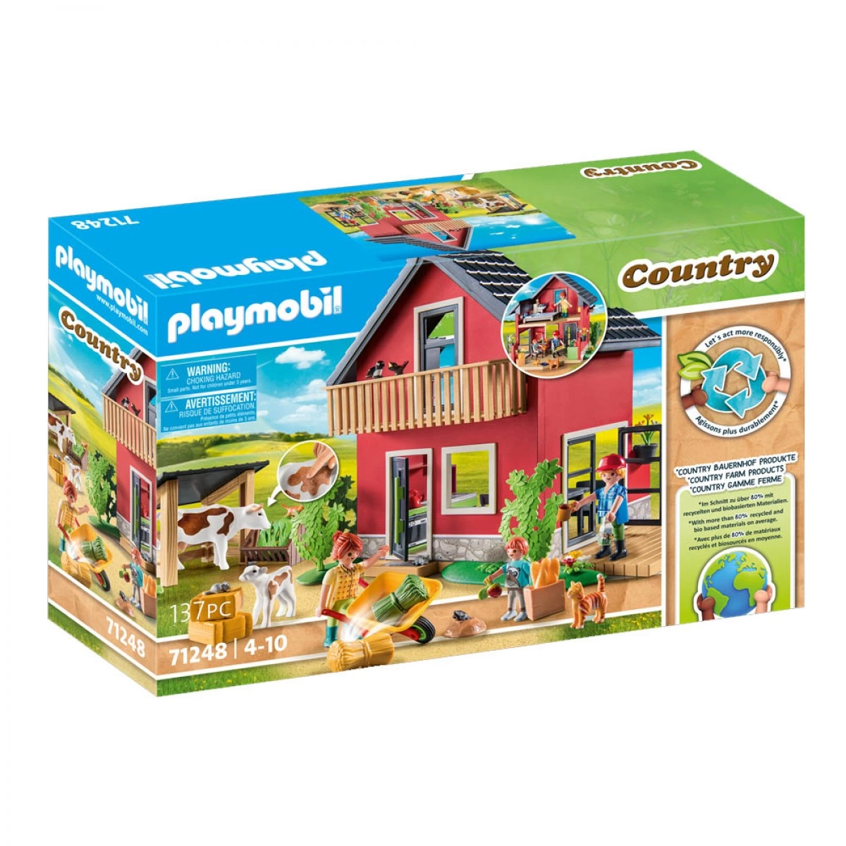 PLAYMOBIL ΜΕΓΑΛΟ ΑΓΡΟΚΤΗΜΑ 71248