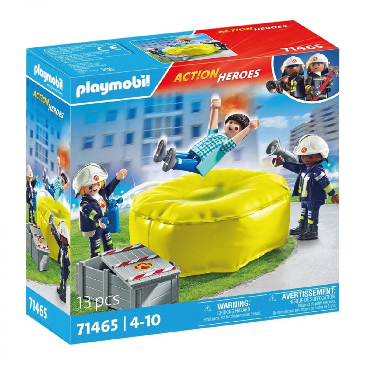 PLAYMOBIL ΠΥΡΟΣΒΕΣΤΕΣ ΜΕ ΣΤΡΩΜΑ ΔΙΑΣΩΣΗΣ 71465
