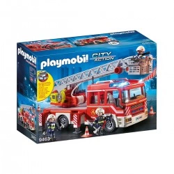 PLAYMOBIL ΟΧΗΜΑ ΠΥΡΟΣΒΕΣΤΙΚΗΣ ΜΕ ΣΚΆΛΑ ΚΑΙ ΚΑΛΑΘΙ ΔΙΑΣΩΣΗΣ 9463