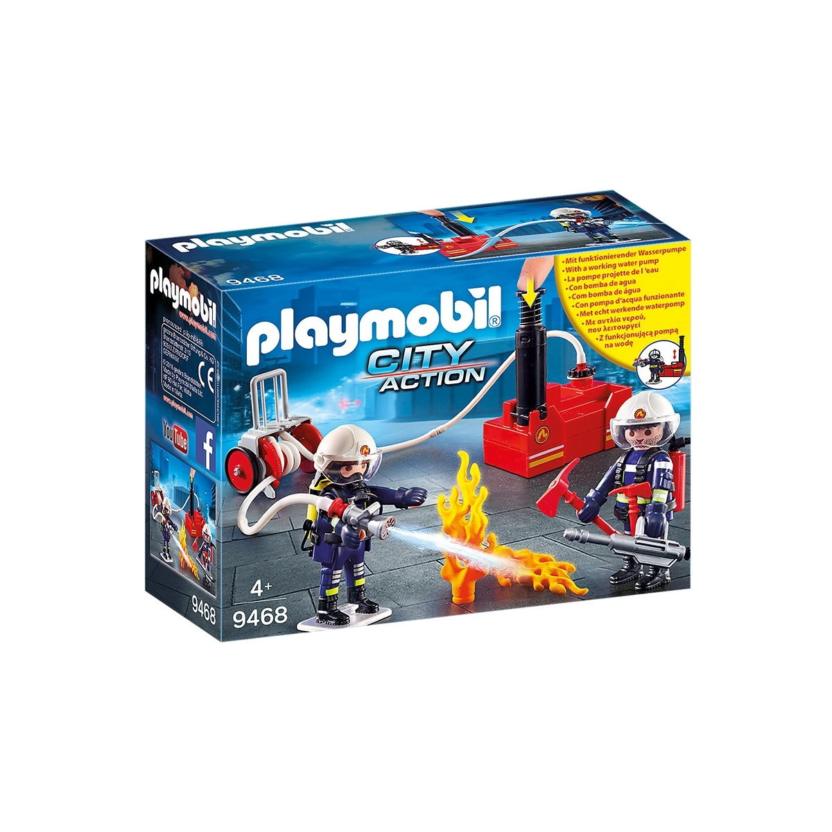 PLAYMOBIL ΠΥΡΟΣΒΕΣΤΕΣ ΜΕ ΑΝΤΛΙΑ ΝΕΡΟΥ 9468