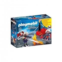 PLAYMOBIL ΠΥΡΟΣΒΕΣΤΕΣ ΜΕ ΑΝΤΛΙΑ ΝΕΡΟΥ 9468