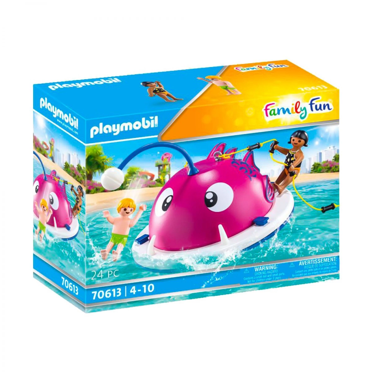 PLAYMOBIL ΠΛΩΤΟ ΦΟΥΣΚΩΤΟ ΠΑΡΚΟ 70613