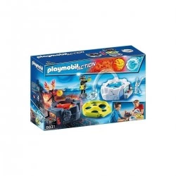 PLAYMOBIL ΠΑΙΧΝΙΔΙ ΜΕ ΕΚΤΟΞΕΥΤΗΡΕΣ ΦΩΤΙΑΣ & ΠΑΓΟΥ 6831