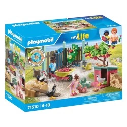 PLAYMOBIL ΚΗΠΟΣ ΕΞΟΧΙΚΟΥ ΣΠΙΤΙΟΥ ΜΕ ΚΟΤΕΤΣΙ 71510