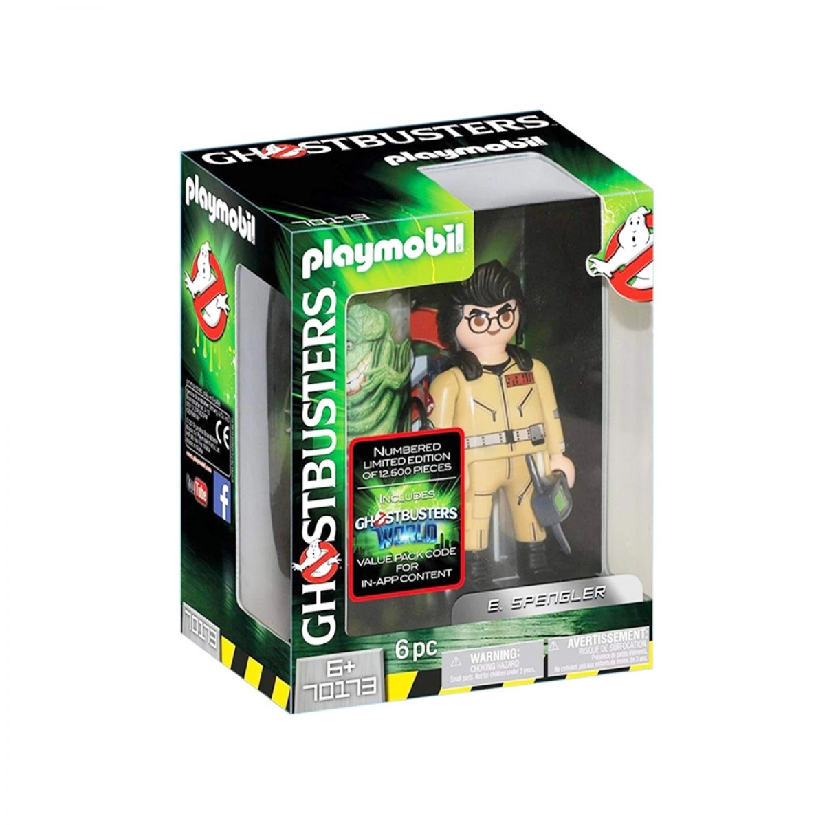 PLAYMOBIL GHOSTBUSTERS ΣΥΛΛΕΚΤΙΚΗ ΦΙΓΟΥΡΑ ΊΓΚΟΝ ΣΠΈΝΓΚΛΕΡ 70173