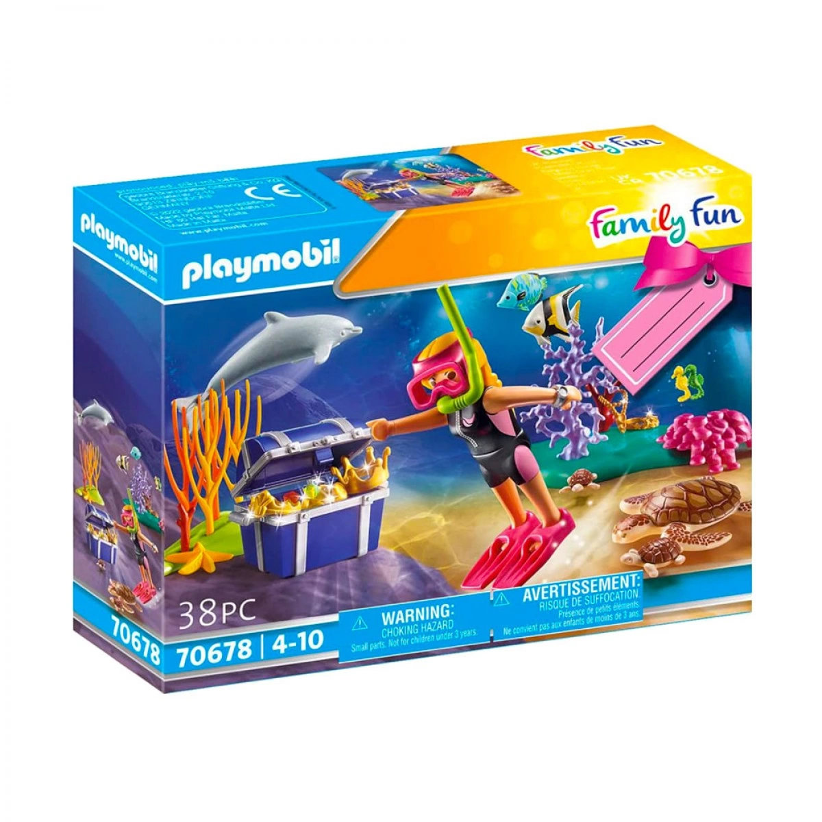 PLAYMOBIL GIFT SET ΔΥΤΡΙΑ ΜΕ ΣΕΝΤΟΥΚΙ ΘΥΣΑΥΡΟΥ 70678
