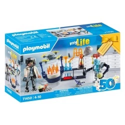 PLAYMOBIL GIFT SET ΠΑΡΤΥ ΕΡΓΑΣΤΗΡΙΟ ΤΡΕΛΟΕΠΙΣΤΗΜΟΝΑ 71450