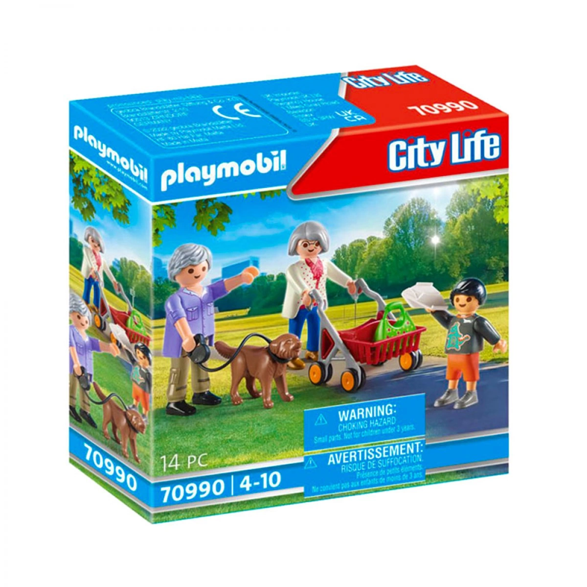 PLAYMOBIL ΠΑΠΠΟΥΣ ΚΑΙ ΓΙΑΓΙΑ ΜΕ ΕΓΓΟΝΑΚΙ 70990