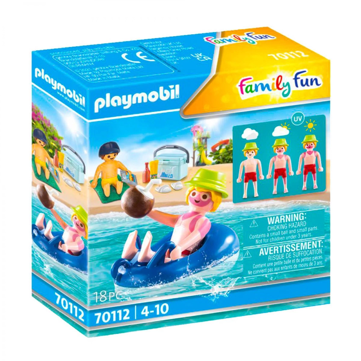 PLAYMOBIL ΠΑΡΑΘΕΡΙΣΤΗΣ ΜΕ ΦΟΥΣΚΩΤΗ ΚΟΥΛΟΥΡΑ 70112