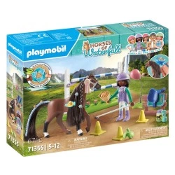 PLAYMOBIL ΕΚΠΑΙΔΕΥΣΗ ΑΛΟΓΟΥ/ZOE & BLAZE 71355