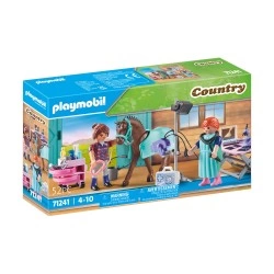 PLAYMOBIL ΚΤΗΝΙΑΤΡΕΙΟ ΑΛΟΓΩΝ  71241