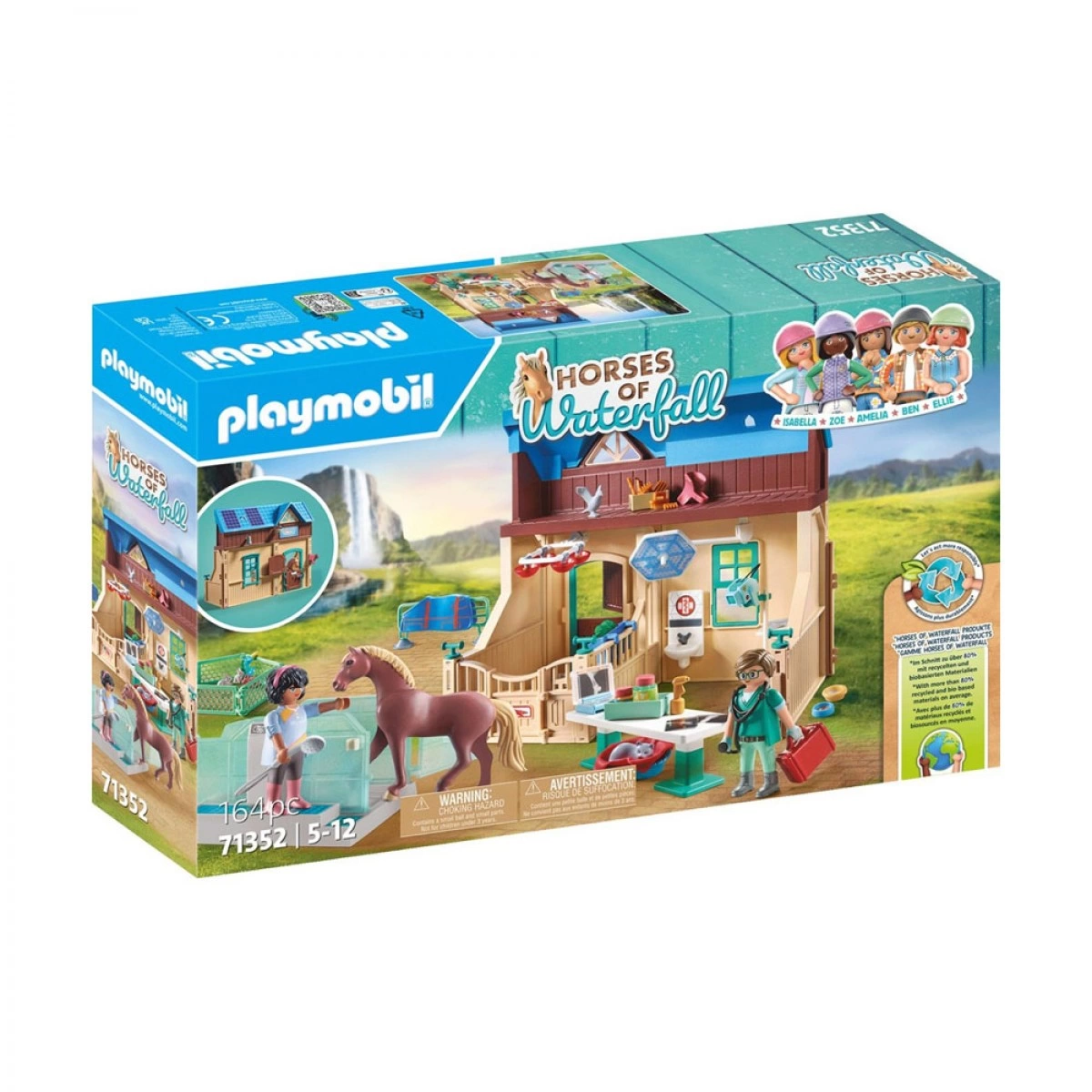 PLAYMOBIL ΚΤΗΝΙΑΤΡΙΚΗ ΚΛΙΝΙΚΗ ΑΛΟΓΩΝ 71352