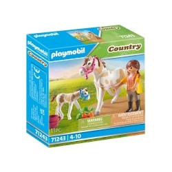 PLAYMOBIL ΑΝΑΒΑΤΡΙΑ ΜΕ ΑΛΟΓΟ ΚΑΙ ΠΟΥΛΑΡΙ 71243