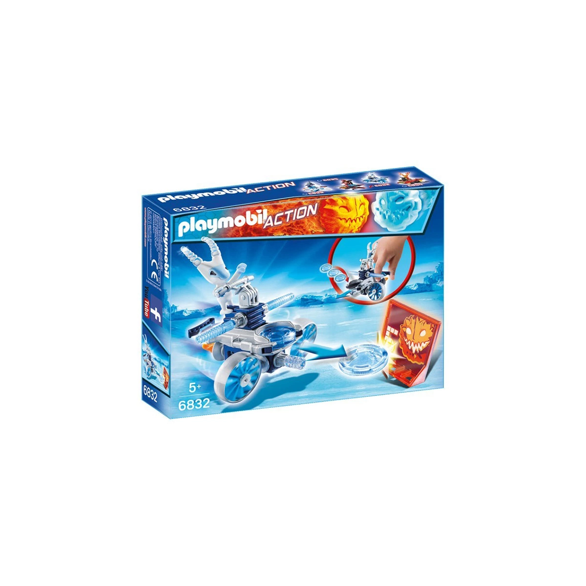 PLAYMOBIL ICEFIGHTER ΜΕ ΕΚΤΟΞΕΥΤΗ ΔΙΣΚΩΝ 6832