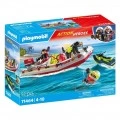 PLAYMOBIL ΦΟΥΣΚΩΤΟ ΣΚΑΦΟΣ ΠΥΡΟΣΒΕΣΤΙΚΟ / ΘΑΛΑΣΣΙΟ SCOOTER 71464