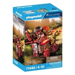PLAYMOBIL Ο KAHBOOM  ΜΕ ΤΟ ΑΓΩΝΙΣΤΙΚΟ ΤΟΥ ΟΧΗΜΑ 71486