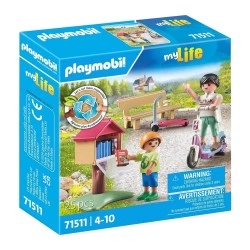 PLAYMOBIL ΥΠΑΙΘΡΙΑ ΑΝΤΑΛΛΑΚΤΙΚΗ ΒΙΒΛΙΟΘΗΚΗ 71511