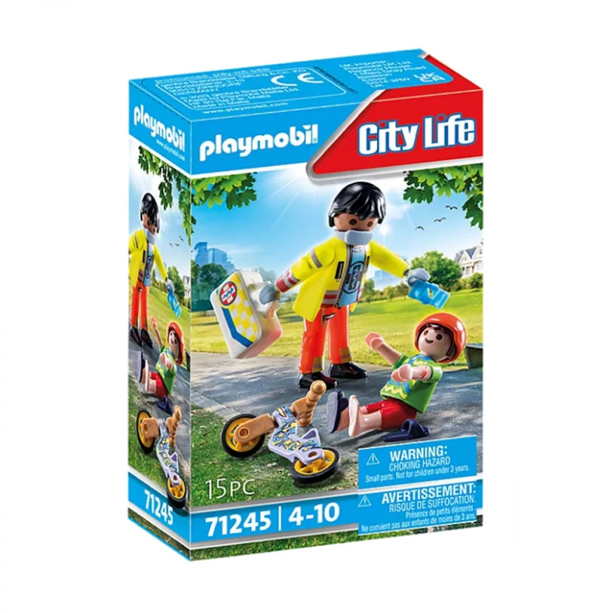 PLAYMOBIL ΔΙΑΣΩΣΤΗΣ ΚΑΙ ΠΑΙΔΑΚΙ 71245