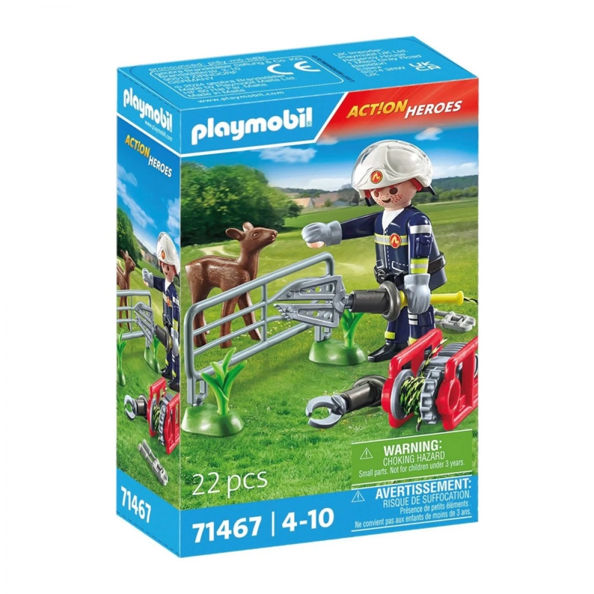 PLAYMOBIL PB ΕΠΙΧΕΙΡΗΣΗ ΔΙΑΣΩΣΗΣ ΖΩΟΥ 71467