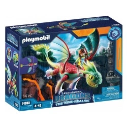 PLAYMOBIL PB DRAGONS:FEATHERS KAI ALEX 71083