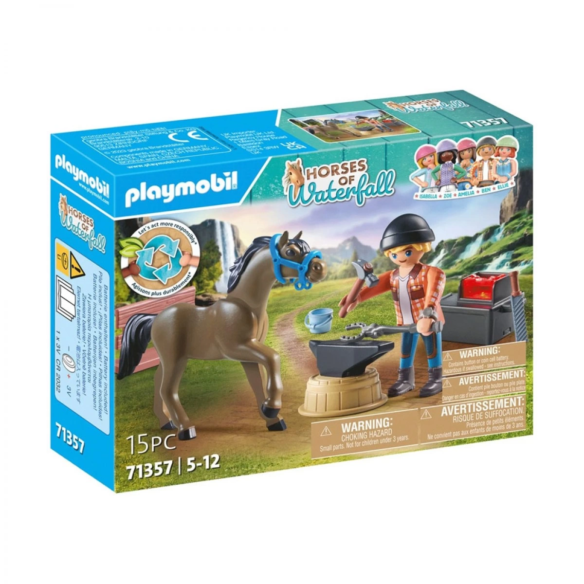 PLAYMOBIL Ο ΠΕΤΑΛΩΤΗΣ BEN ΜΕ ΤΟ ΑΛΟΓΟ ACHILLES 71357