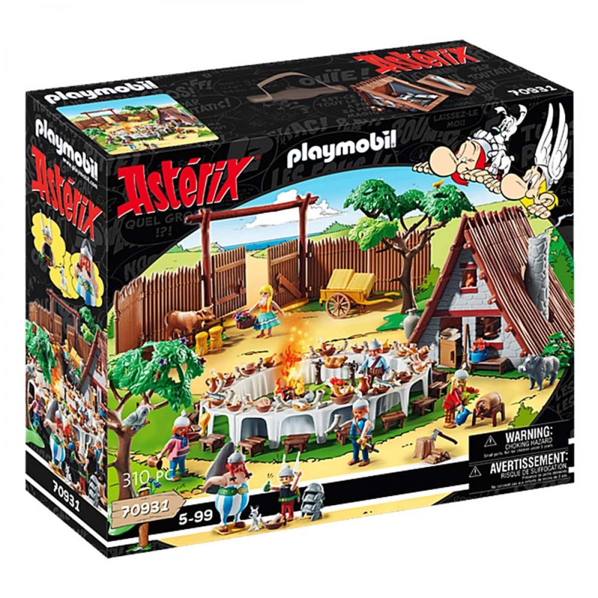 PLAYMOBIL ASTERIX ΓΙΟΡΤΗ ΣΤΟ ΓΑΛΑΤΙΚΟ ΧΩΡΙΟ 70931