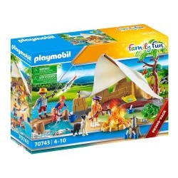 PLAYMOBIL ΚΑΤΑΣΚΗΝΩΣΗ ΣΤΗΝ ΕΞΟΧΗ 70743
