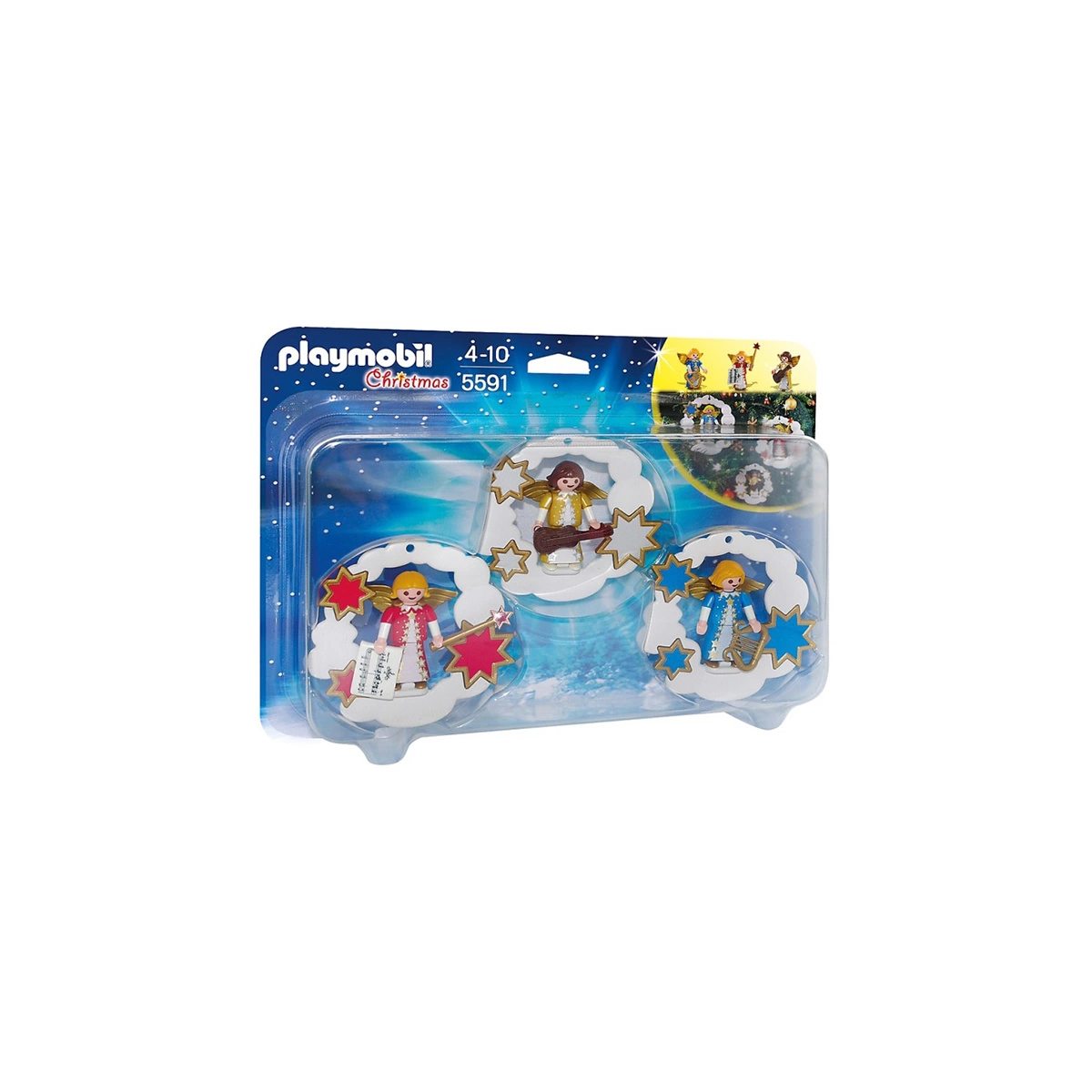 PLAYMOBIL ΧΡΙΣΤΟΥΓΕΝΝΙΑΤΙΚΑ ΣΤΟΛΙΔΙΑ-ΑΓΓΕΛΑΚΙΑ 5591