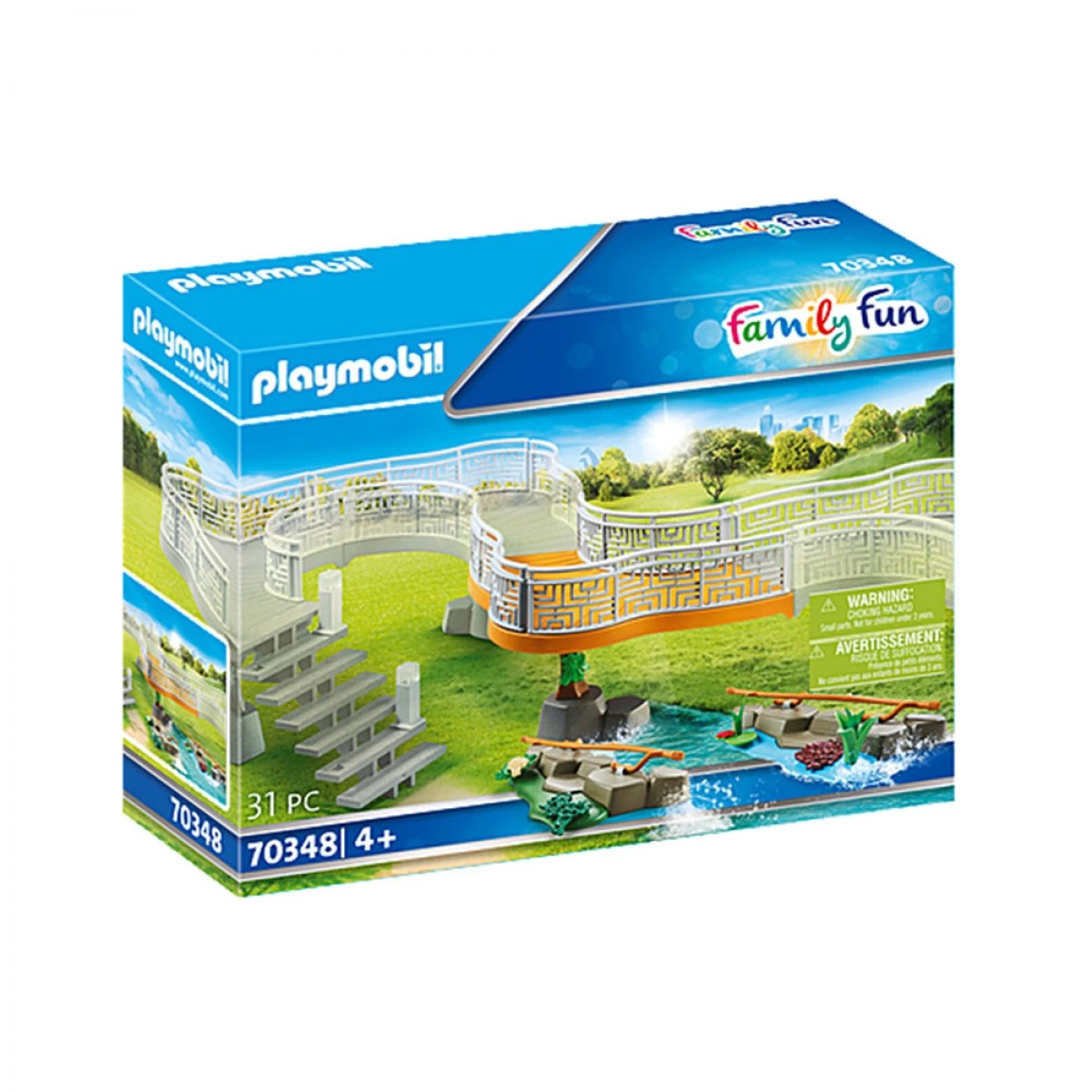 PLAYMOBIL ΕΠΕΚΤΑΣΗ ΕΞΕΔΡΑΣ ΜΕΓΑΛΟΥ ΖΩΟΛΟΓΙΚΟΥ ΚΗΠΟΥ 70348