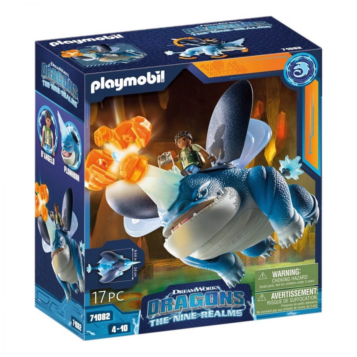 PLAYMOBIL PLOWHORN KAI DANGELO 71082