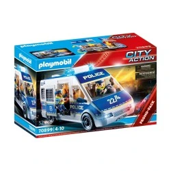 PLAYMOBIL ΑΣΤΥΝΟΜΙΚΟ ΛΕΩΦΟΡΕΙΟ ΜΕ ΦΩΤΑ ΚΑΙ ΗΧΟ 70899