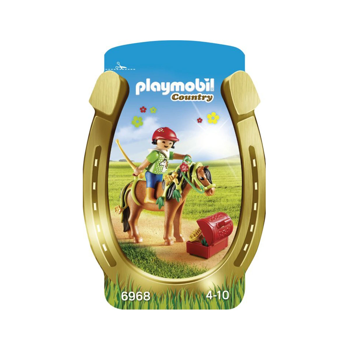 PLAYMOBIL ΠΟΝΥΜΕ ΛΟΥΛΟΥΔΑΚΙΑ ΚΑΙ ΚΟΡΙΤΣΑΚΙ  6968