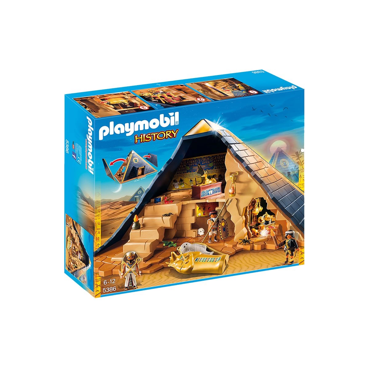 PLAYMOBIL ΠΥΡΑΜΙΔΑ ΤΟΥ ΦΑΡΑΩ 5386