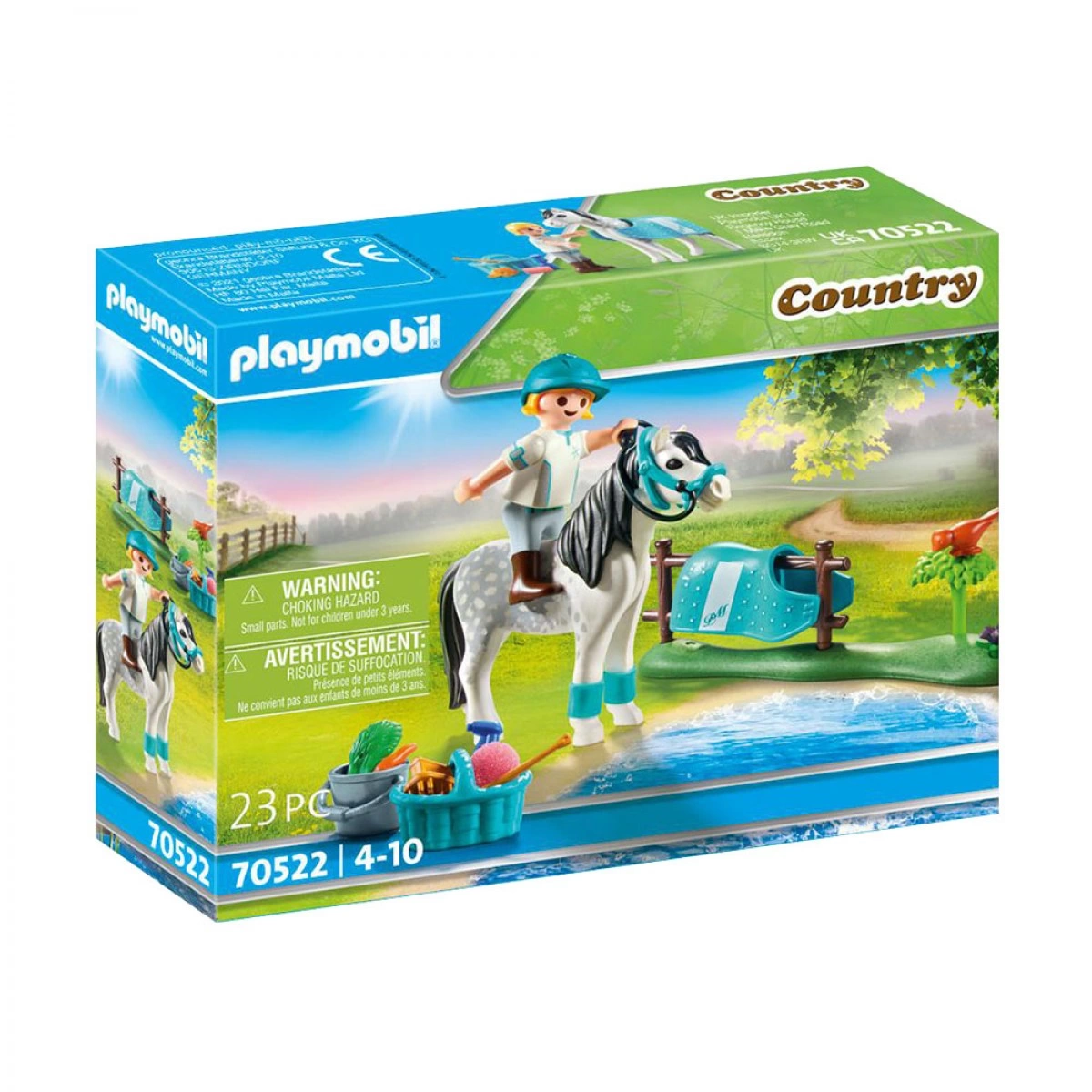 PLAYMOBIL ΑΝΑΒΑΤΡΙΑ ΜΕ CLASSIC ΠΟΝΥ 70522