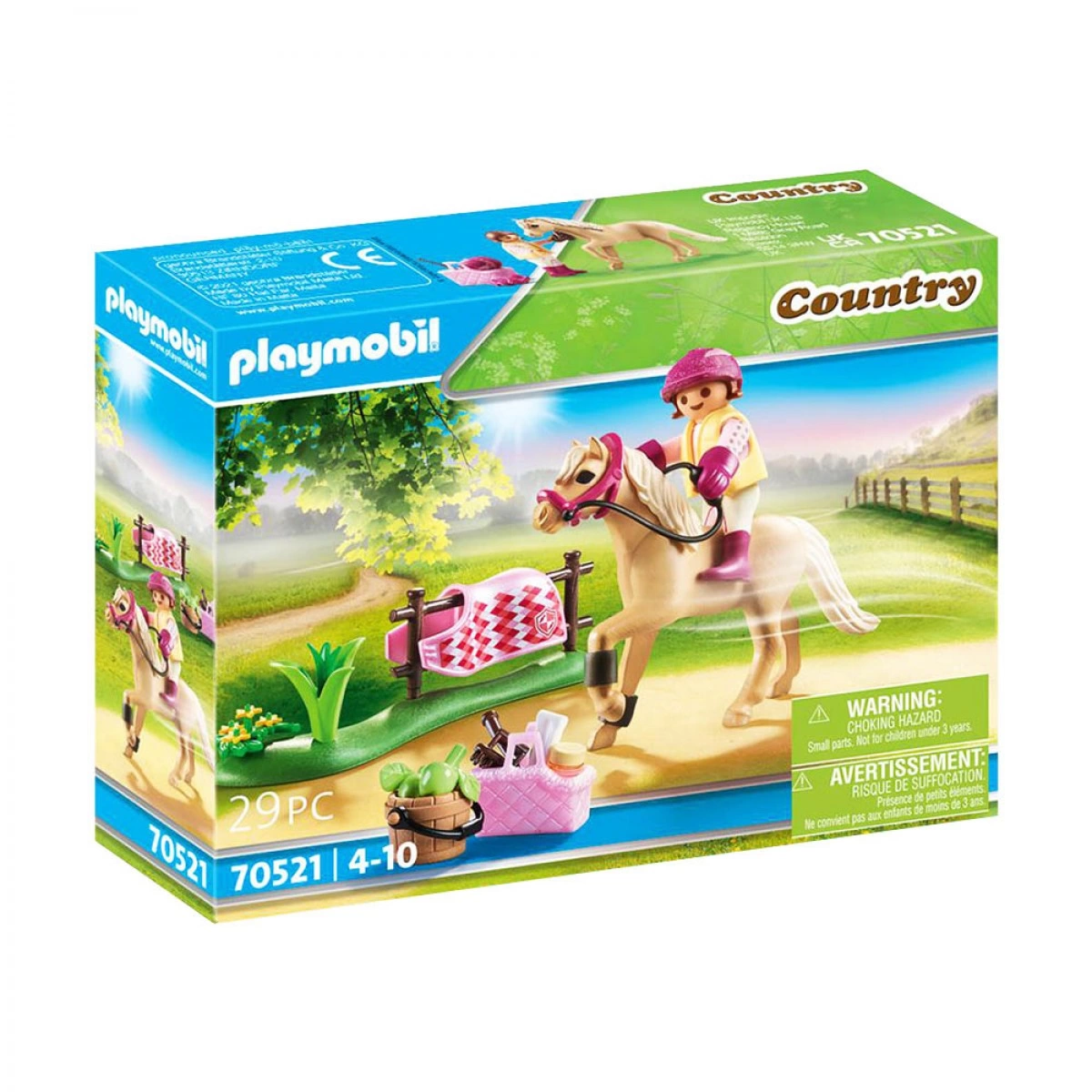 PLAYMOBIL ΑΝΑΒΑΤΡΙΑ ΜΕ GERMAN ΠΟΝΥ 70521