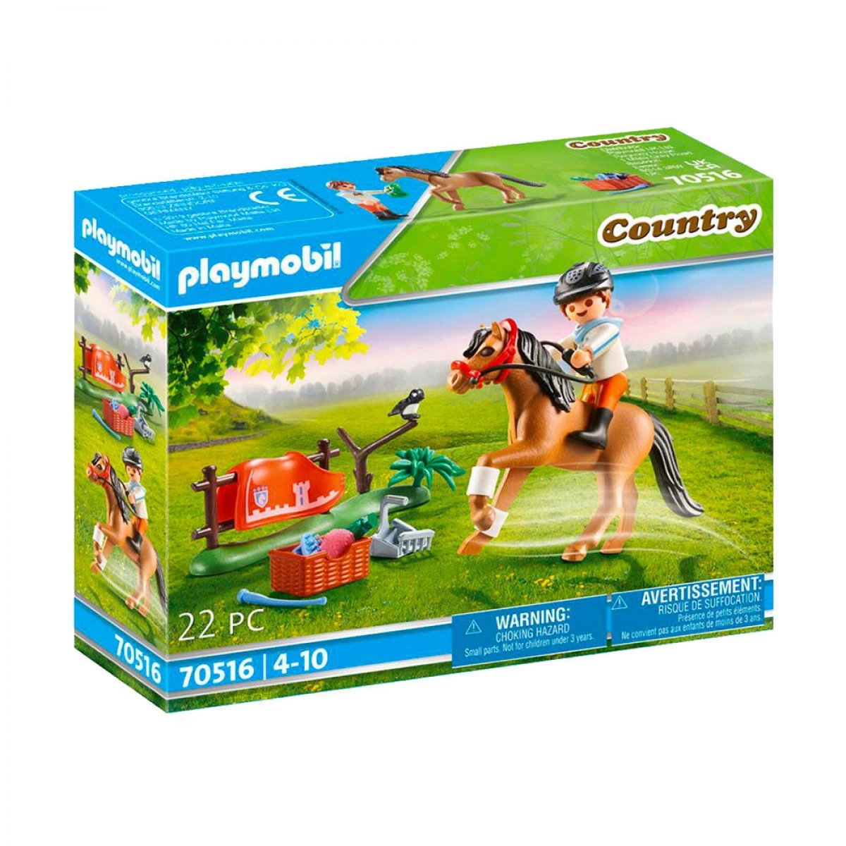 PLAYMOBIL ΑΝΑΒΑΤΗΣ ΜΕ ΠΟΝΥ CONNEMARA 70516
