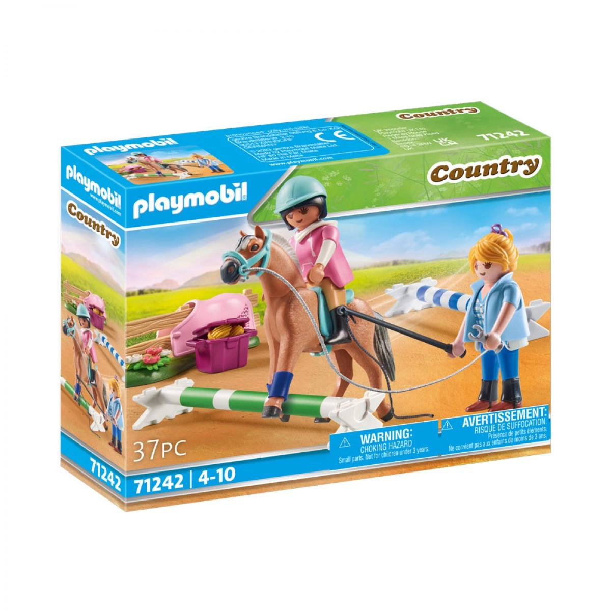 PLAYMOBIL ΕΚΠΑΙΔΕΥΣΗ ΑΛΟΓΟΥ ΙΠΠΑΣΙΑΣ 71242