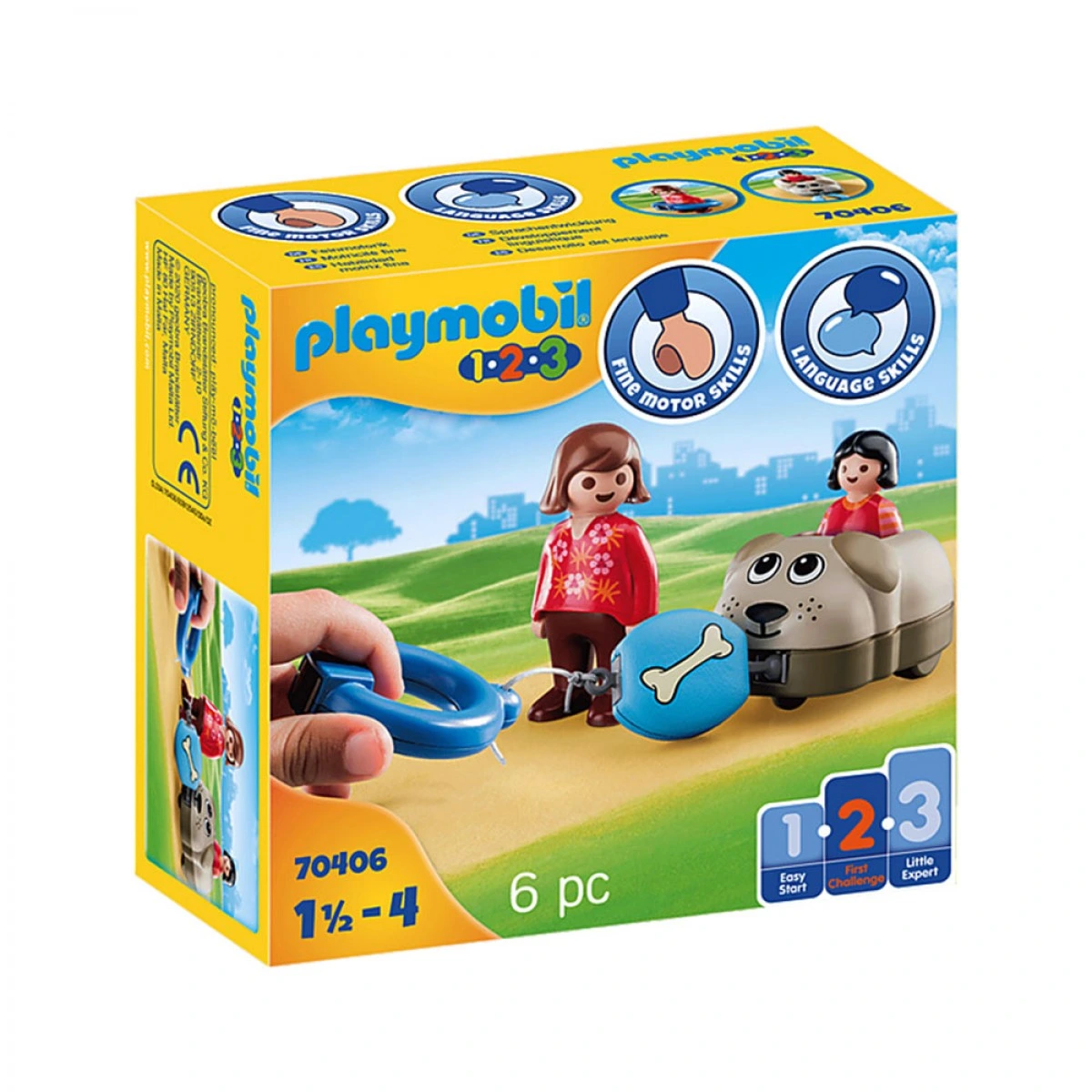 PLAYMOBIL ΤΡΕΝΑΚΙ ΜΕ ΒΑΓΟΝΙ-ΣΚΥΛΑΚΙ 70406