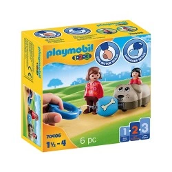 PLAYMOBIL ΤΡΕΝΑΚΙ ΜΕ ΒΑΓΟΝΙ-ΣΚΥΛΑΚΙ 70406