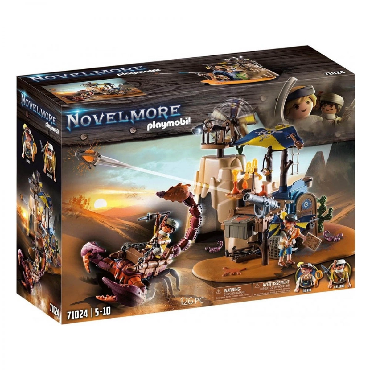 PLAYMOBIL SALAHARI SANDS - ΜΥΣΤΙΚΗ ΒΑΣΗ / ΓΙΓΑΝΤΙΟ ΣΚΟΡΠΙΟ 71024