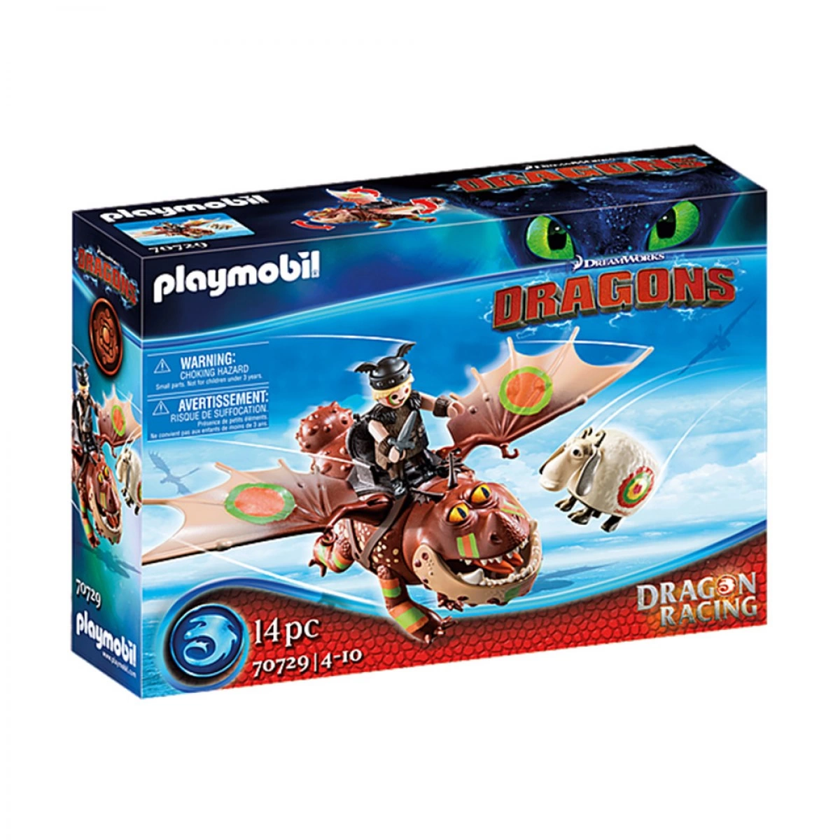 PLAYMOBIL ΛΕΠΙΑΣ ΚΑΙ ΧΟΝΤΡΟΚΕΦΑΛΟΣ 70729