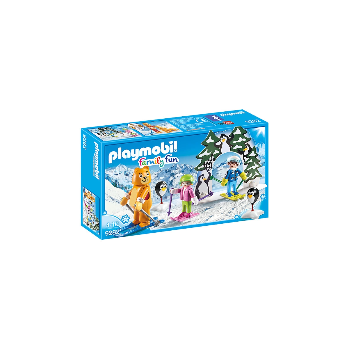 PLAYMOBIL ΕΚΠΑΙΔΕΥΤΗΣ ΣΚΙ ΜΕ ΠΑΙΔΑΚΙΑ 9282