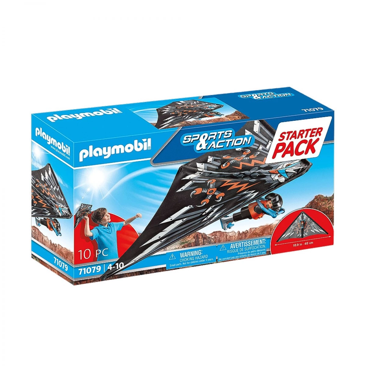 PLAYMOBIL STARTER PACK ΠΤΗΣΗ ΜΕ ΑΝΕΜΟΠΤΕΡΟ 71079