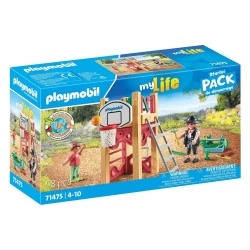 PLAYMOBIL STARTER PACK ΕΡΓΑΣΙΕΣ ΕΠΙΣΚΕΥΗΣ ΠΑΙΔΙΚΗΣ ΧΑΡΑΣ 71475