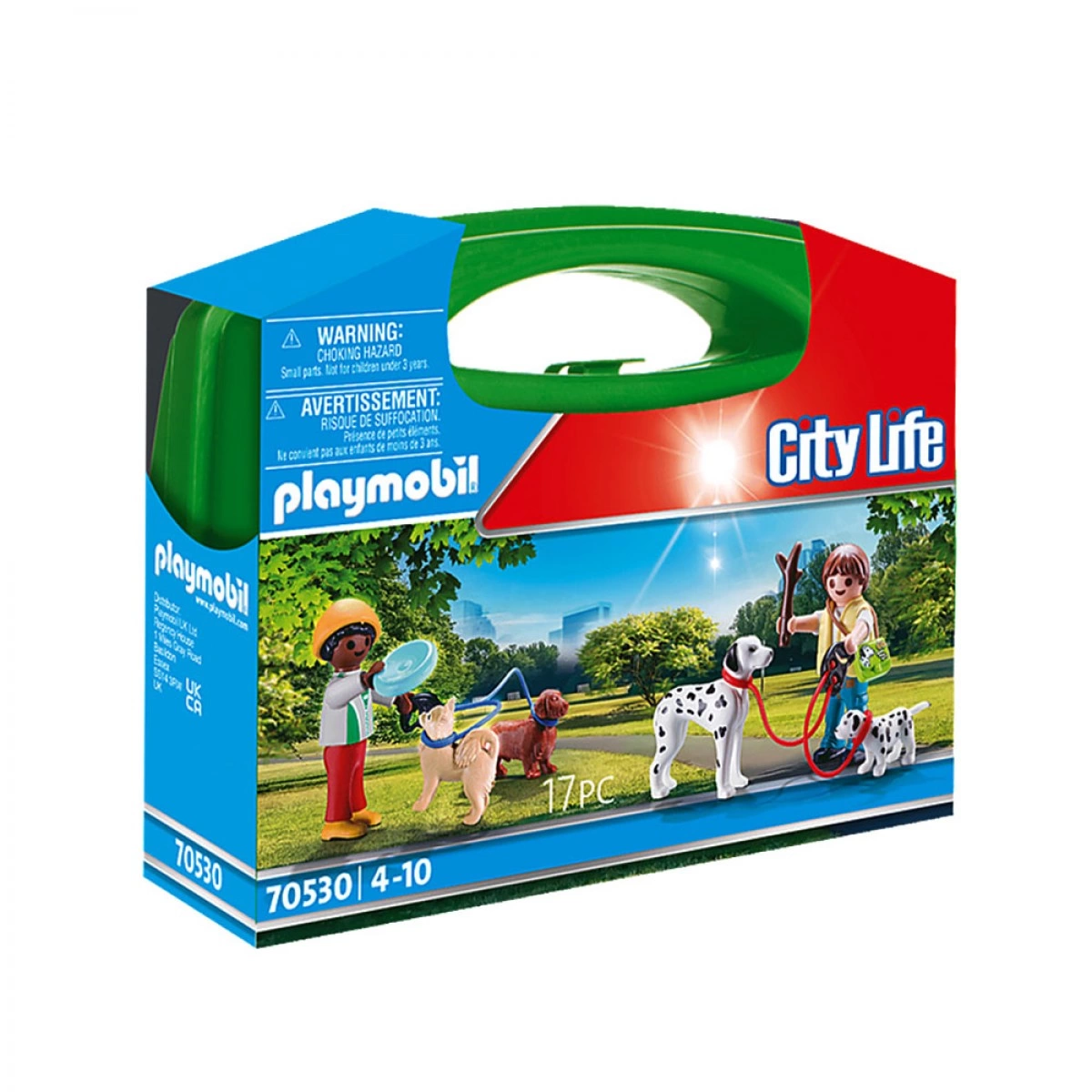 PLAYMOBIL ΒΑΛΙΤΣΑΚΙ ΒΟΛΤΑ ΜΕ ΣΚΥΛΑΚΙΑ 70530