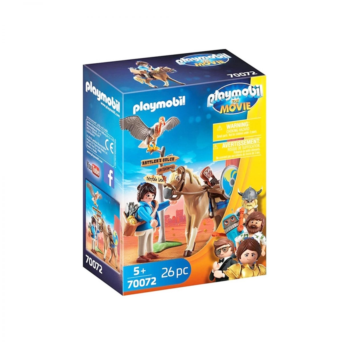 PLAYMOBIL PTM Η ΜΑΡΛΑ ΜΕ ΤΟ ΑΛΟΓΟ ΤΗΣ 70072