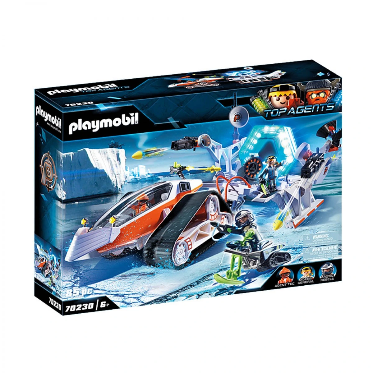 PLAYMOBIL ΕΡΠΥΣΤΡΙΟΦΟΡΟ ΟΧΗΜΑ ΤΗΣ SPY TEAM 70230