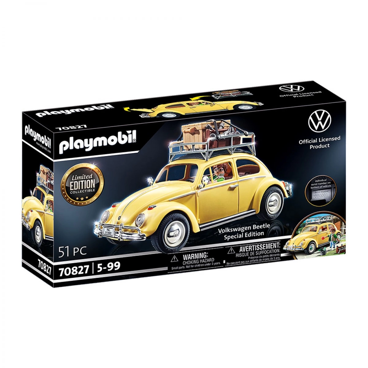 PLAYMOBIL VOLKSWAGEN ΣΚΑΡΑΒΑΙΟΣ - SPECIAL EDITION 70827
