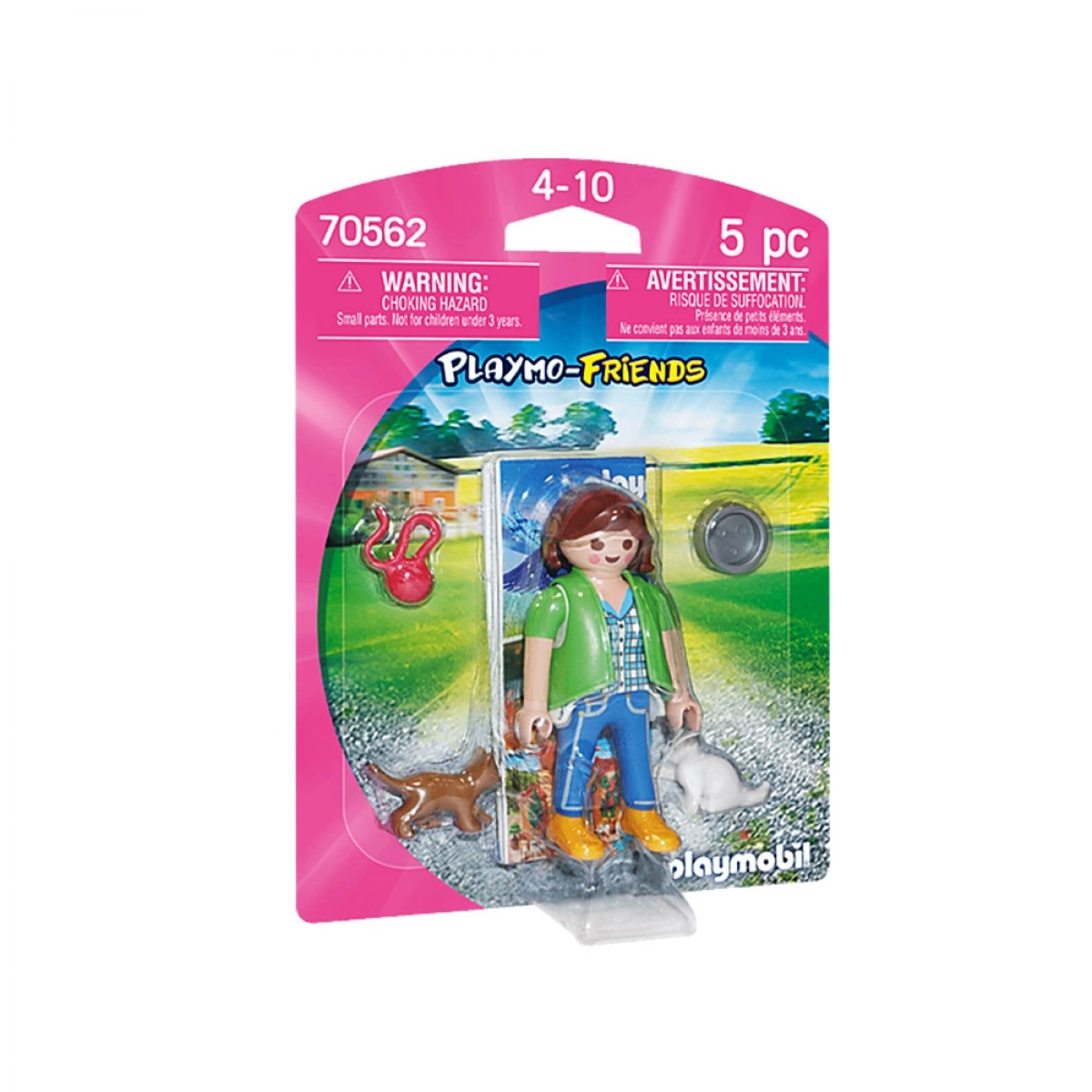 PLAYMOBIL ΓΥΝΑΙΚΑ ΜΕ ΓΑΤΟΥΛΕΣ 70562